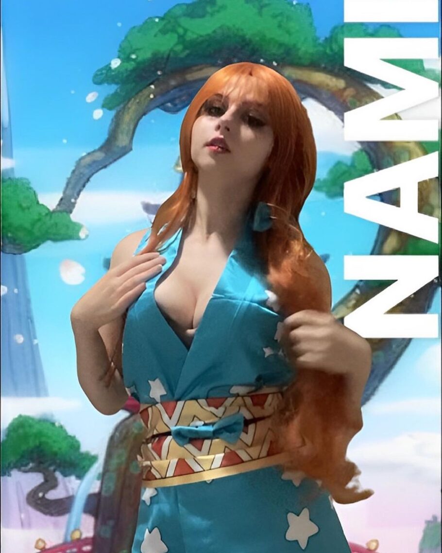 One Piece: Cosplay brasileiro de Nami é nostalgia no coração