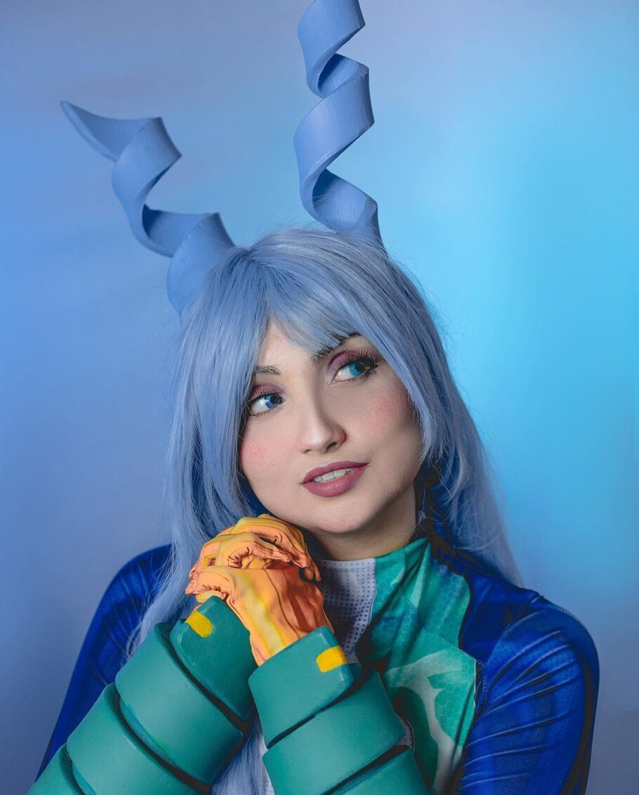 Fã brasileira de My Hero Academia fez um cosplay impecável da Nejire