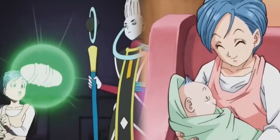 Nasce Bra, filha de Vegeta e Bulma #dragonballsuper #dragonball