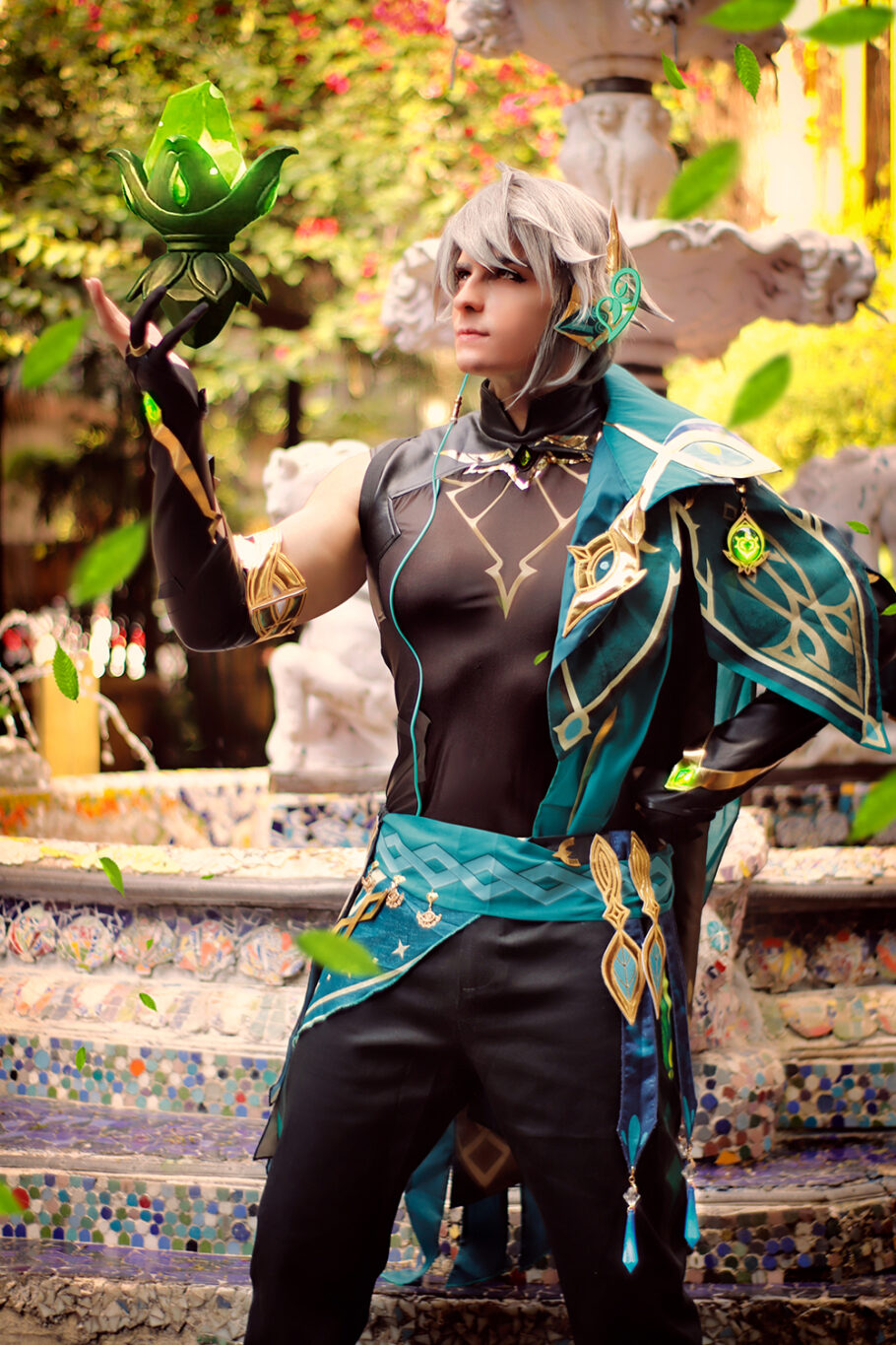 Veja este cosplay impecável do Alhaitham de Genshin Impact