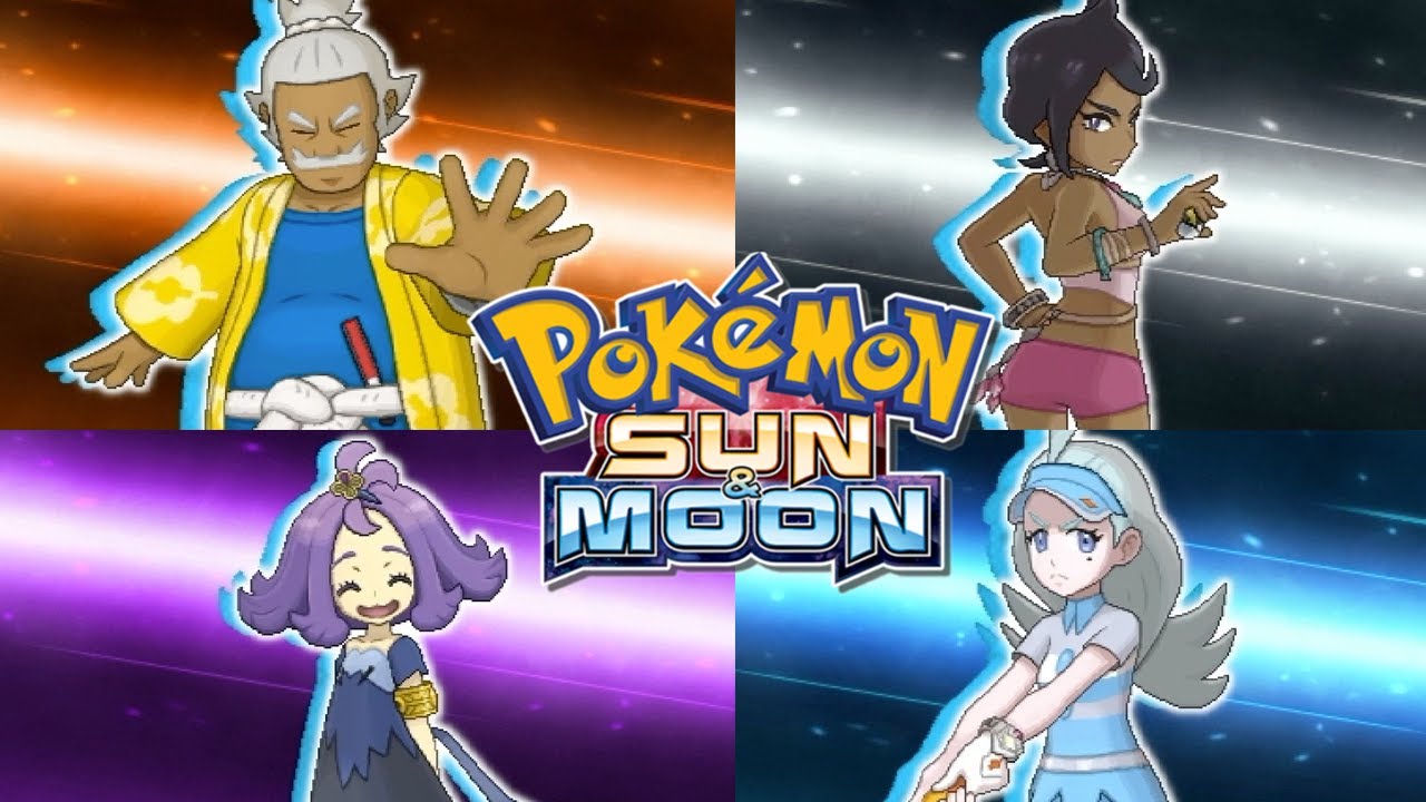 Pokémon Sun e Moon Elite dos Quatro