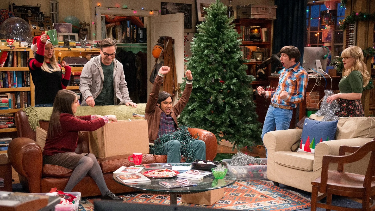 Quais os episódios de Natal de The Big Bang Theory?