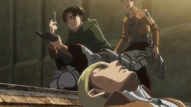 Por que Levi salvou Armin em vez de Erwin em Attack on Titan?