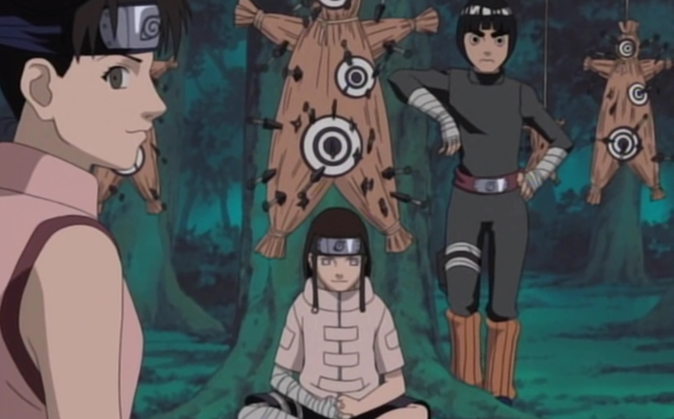 Naruto - Por que Neji e Tenten não aprenderam os Oito Portões como Rock Lee?