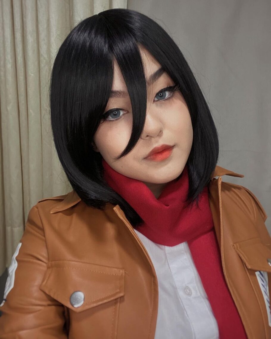 Brasileira fez um belíssimo cosplay da Mikasa de Attack on Titan