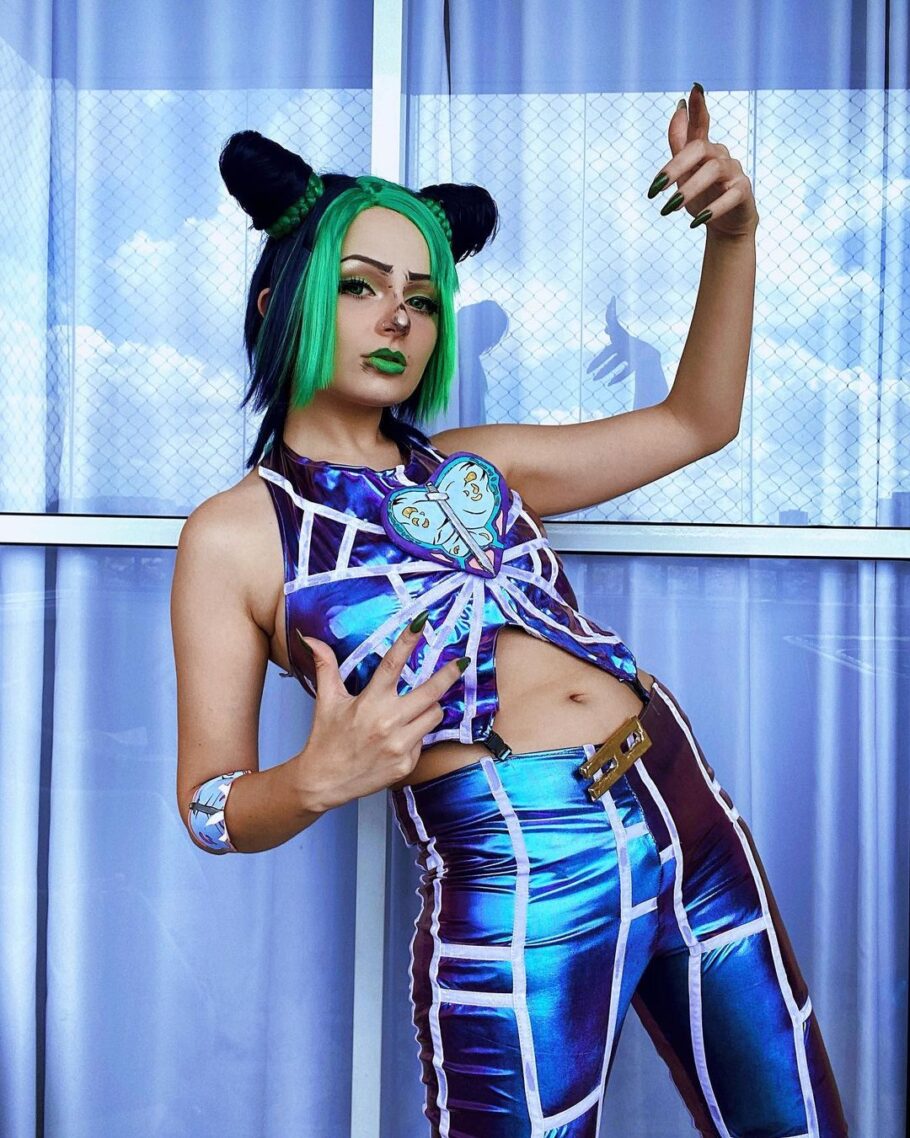 Brasileira fã de Jojo viraliza com um lindo cosplay da Jolyne