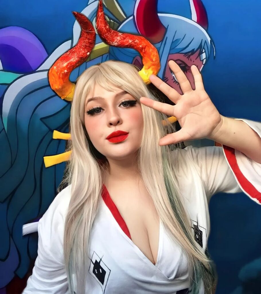 Brasileira fã de One Piece viraliza com um lindo cosplay de Yamato