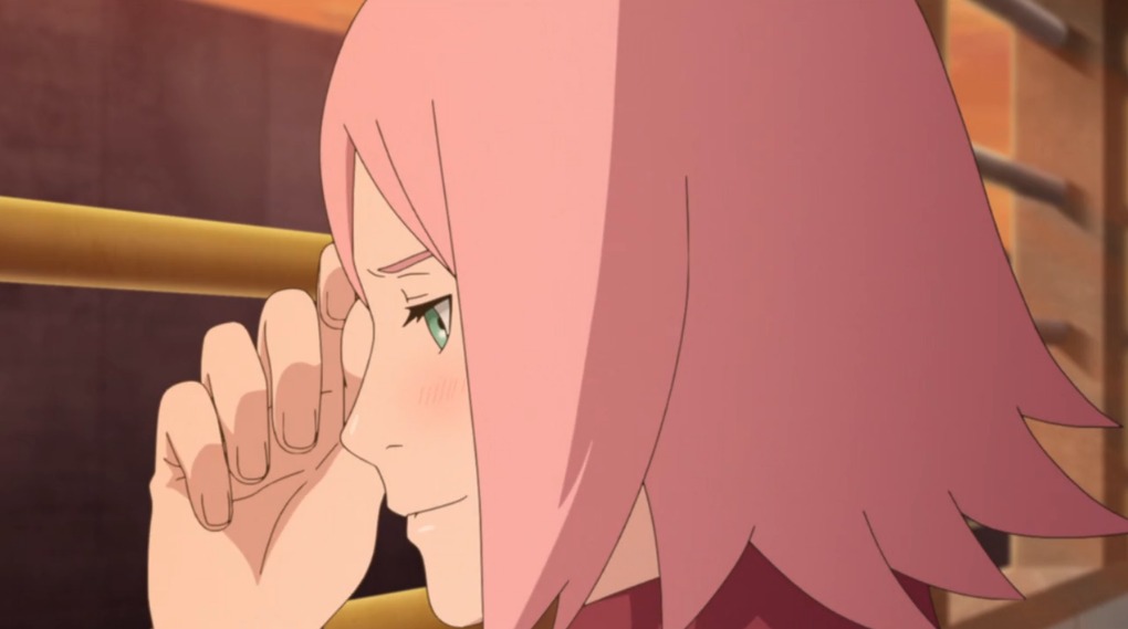 Arte de Naruto Mostra Rosto Realista de Sakura