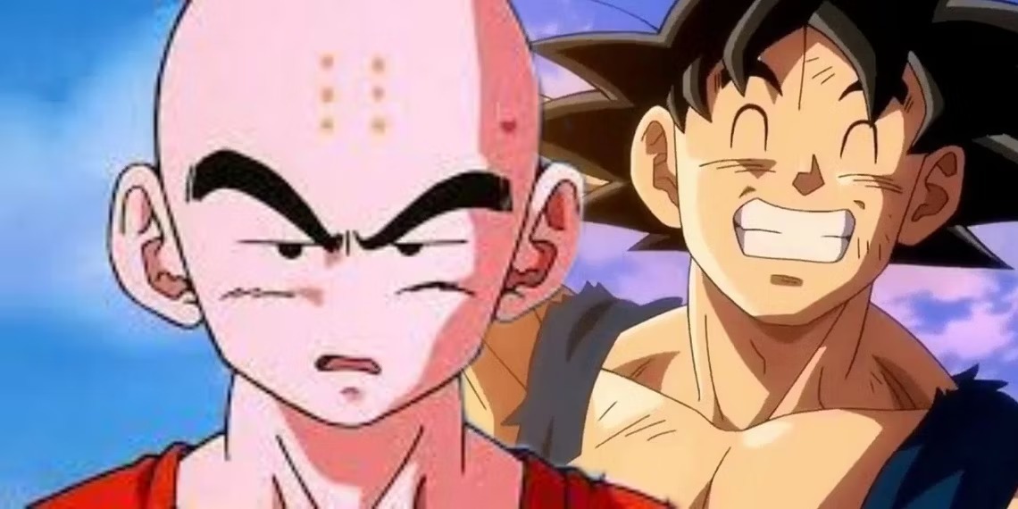 Kuririn vs Chaos a discussão de carecas #animedragonball #dragonballcl