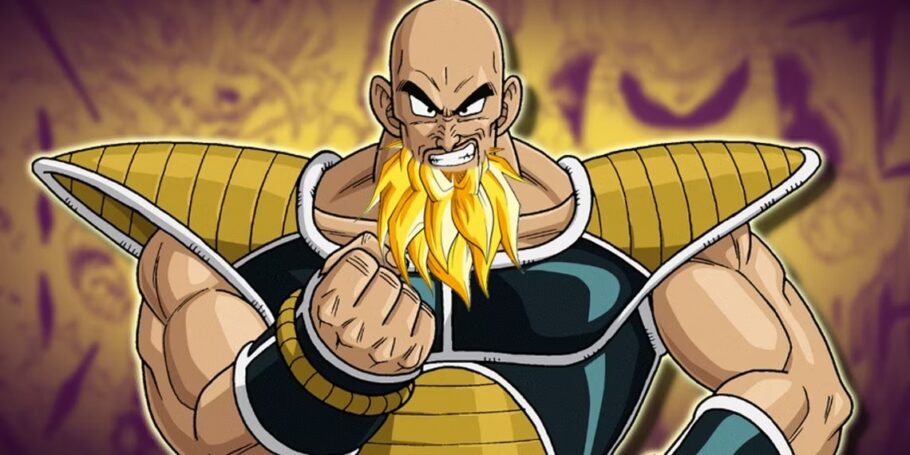 O design do Super Saiyan 3 de Nappa em Dragon Ball mostra como os saiyajins  carecas se transformam - Critical Hits