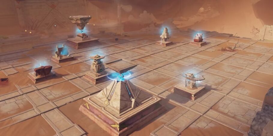 Genshin Impact - Onde encontrar as Peças de Xadrez para o Templo Gurabad