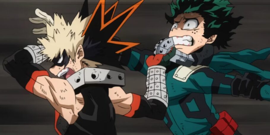 5 vezes que Bakugo provou que era mais forte que Deku em My Hero Academia