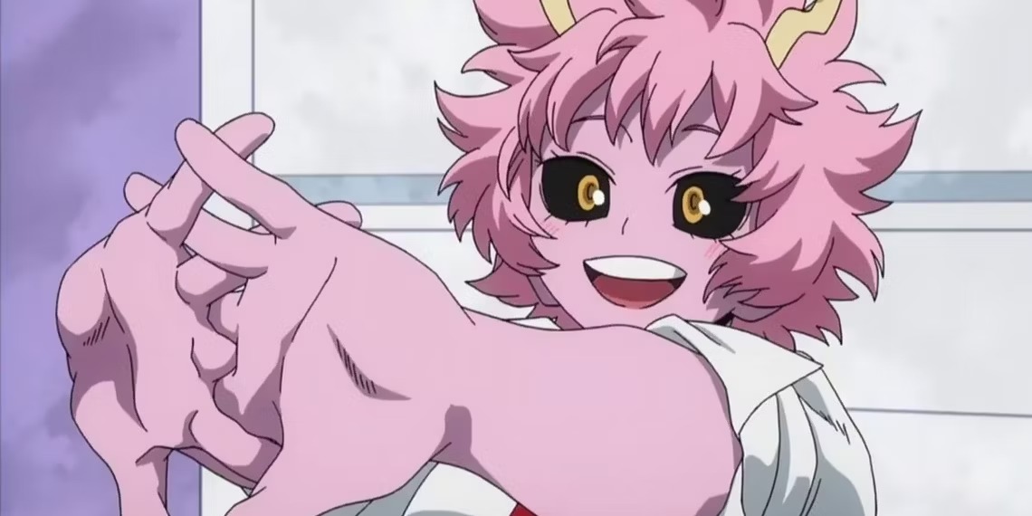 Afinal, por que Mina Ashido tem uma pele rosa em My Hero Academia?