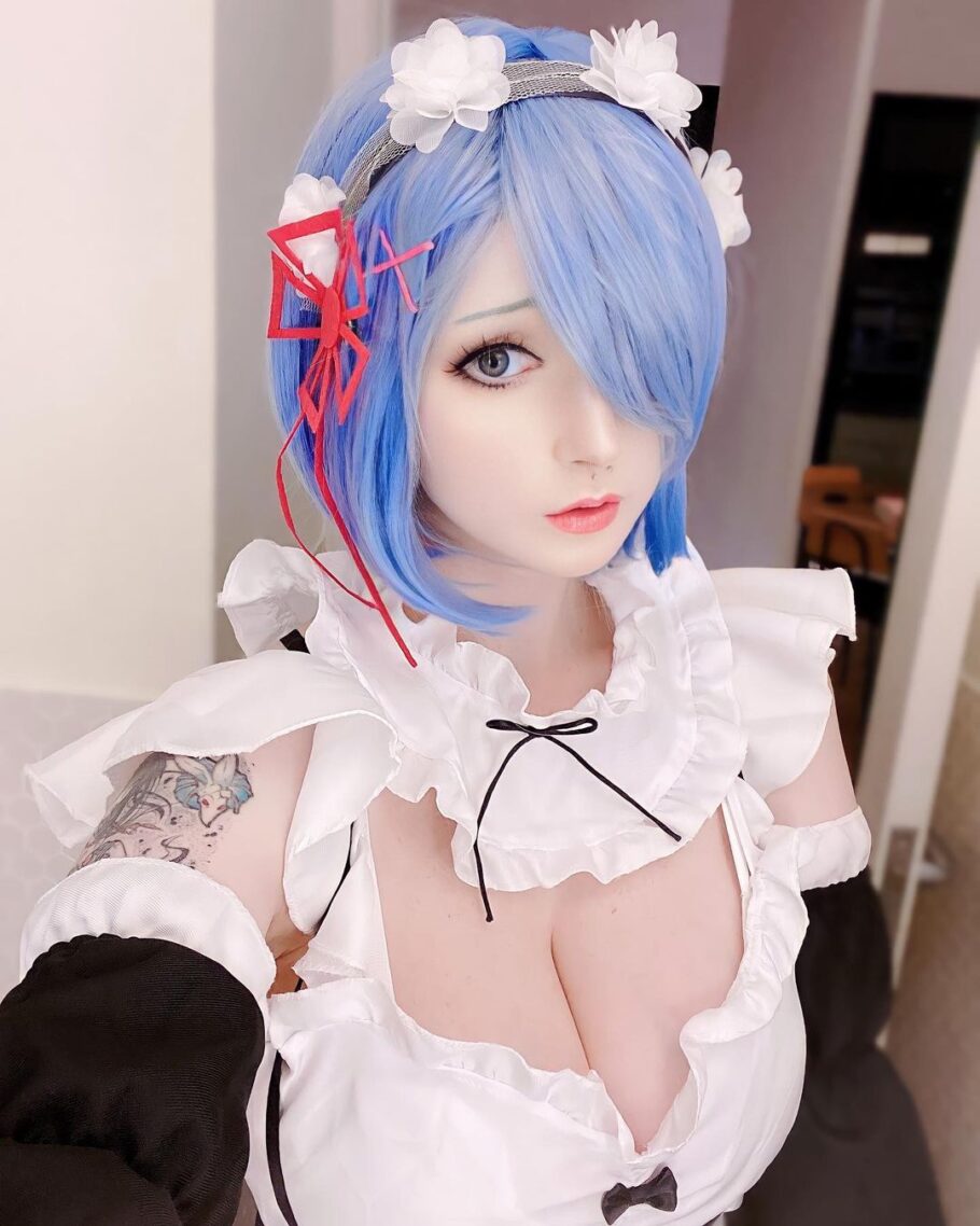 Cosplayer mais famosa do Japão faz homenagem a Rem de Re:Zero