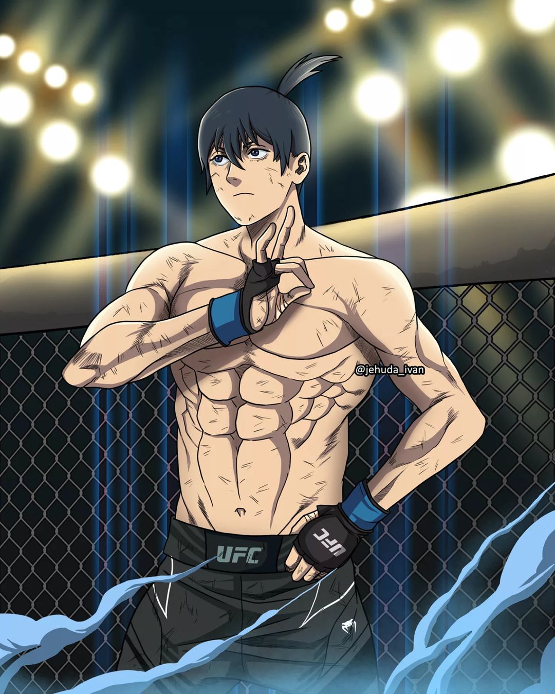 Fã de Chainsaw Man imaginou como seria o Aki caso ele fosse um lutador ...