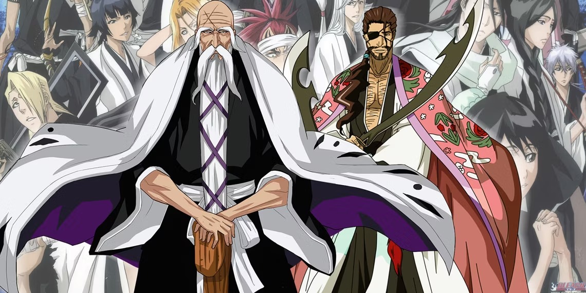 Bleach Episódio 9, Kyoraku o novo capitão geral, Guerra dos Mil Anos