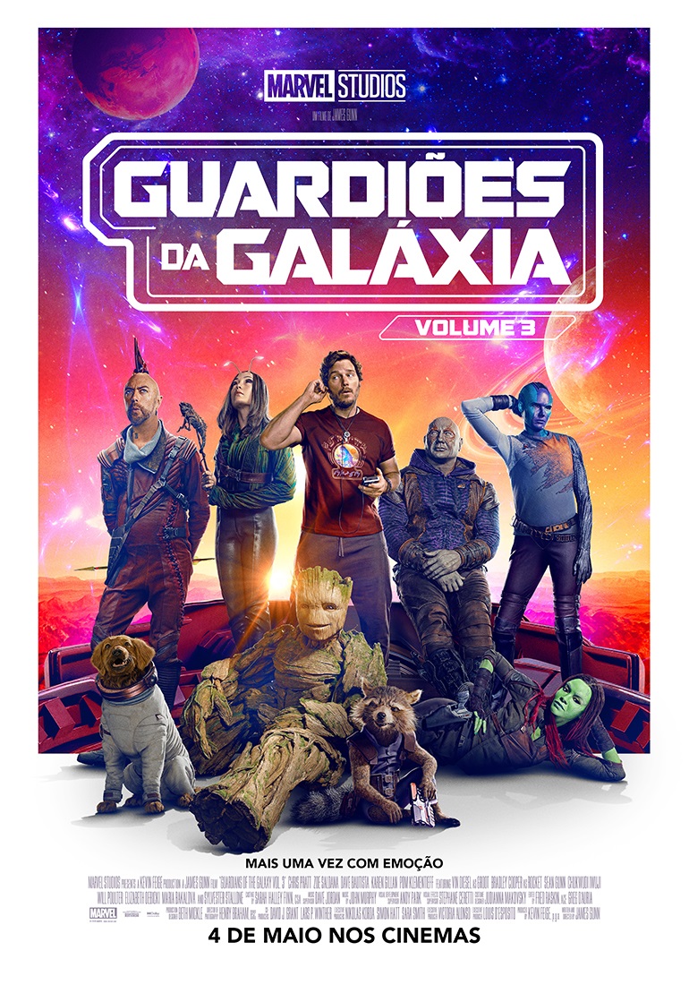 Guardiões da Galáxia Vol. 3 recebe novo trailer no Super Bowl