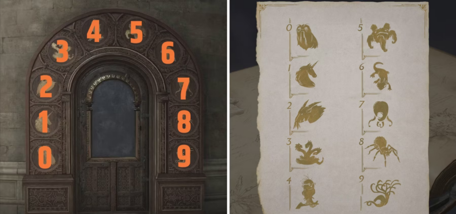 Hogwarts Legacy - Como resolver o Puzzle das portas com símbolos