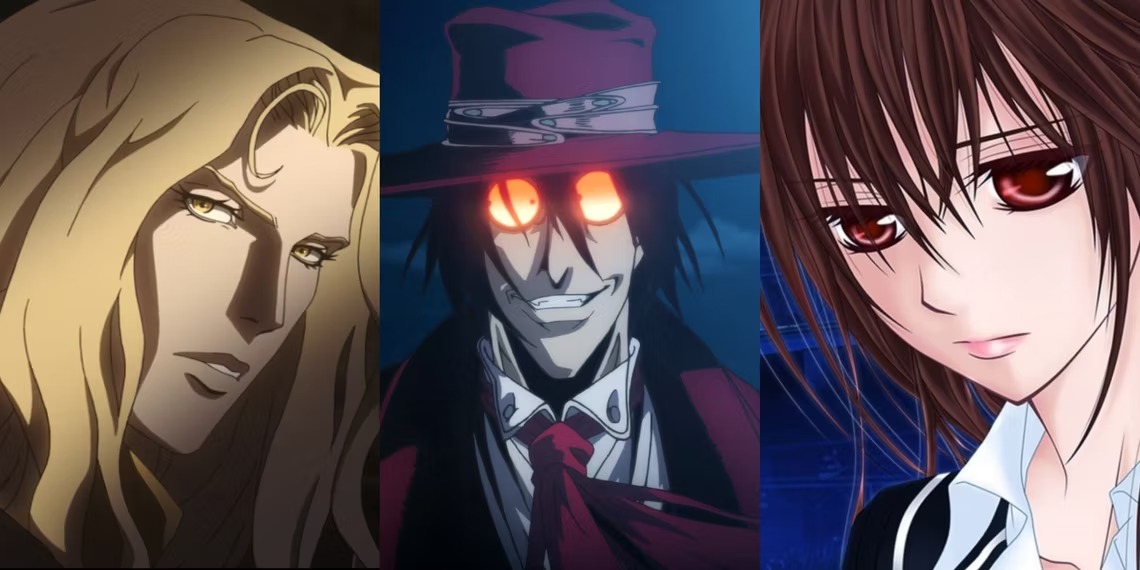Dicas da Kira: 10 Animes de Vampiros!
