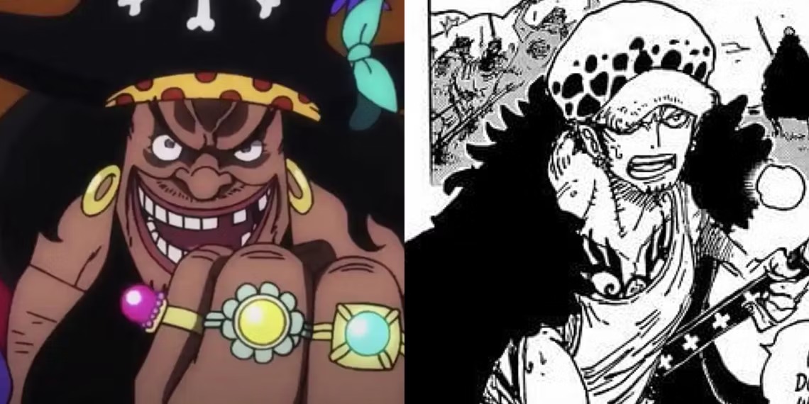Afinal, quais serão as consequências da luta entre Law e Barba Negra em One Piece?