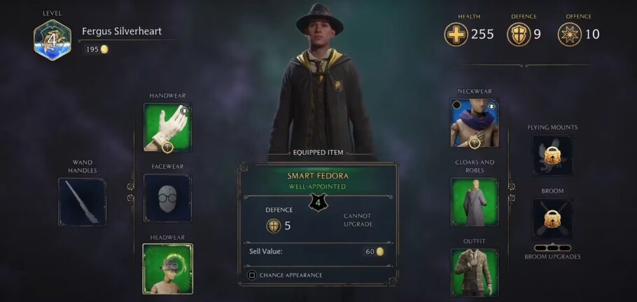 Hogwarts Legacy - Como desbloquear mais espaço de equipamento