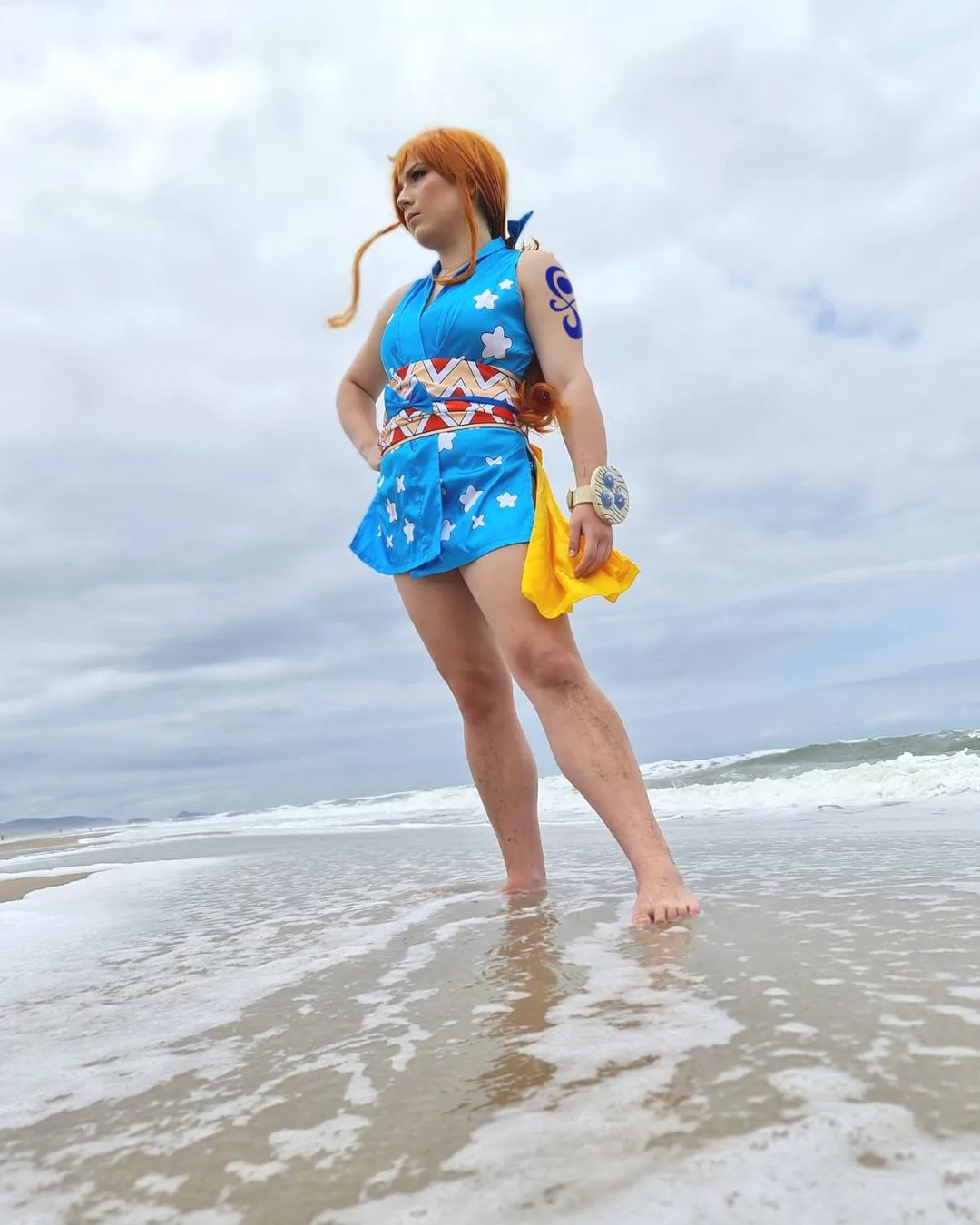 Brasileira Kimderovoo Fez Um Lindo Cosplay Da Nami De One Piece Critical Hits 