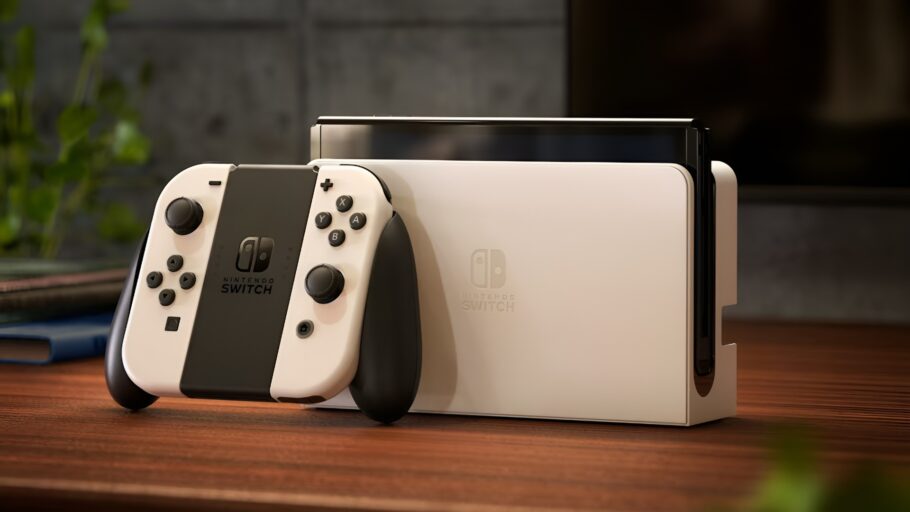 Nintendo Switch OLED em promoção na Amazon por R$ 2.399,90