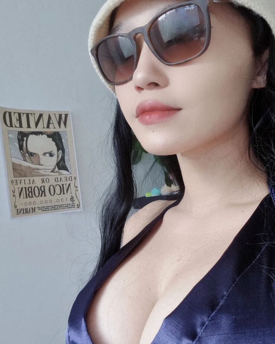 Brasileira purai.prih fez um lindo cosplay da Nico Robin de One Piece