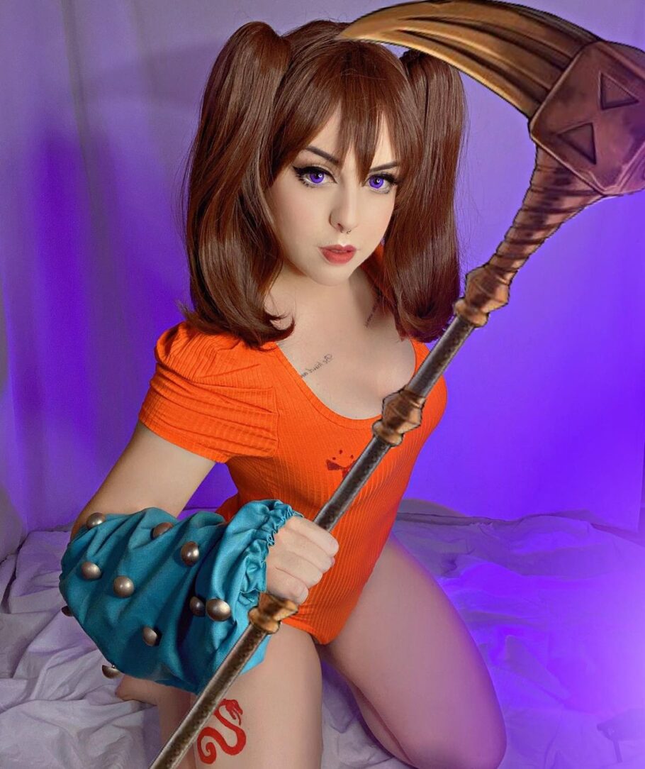 Brasileira raylucampo fez um lindo cosplay da Diane de Nanatsu no Taizai