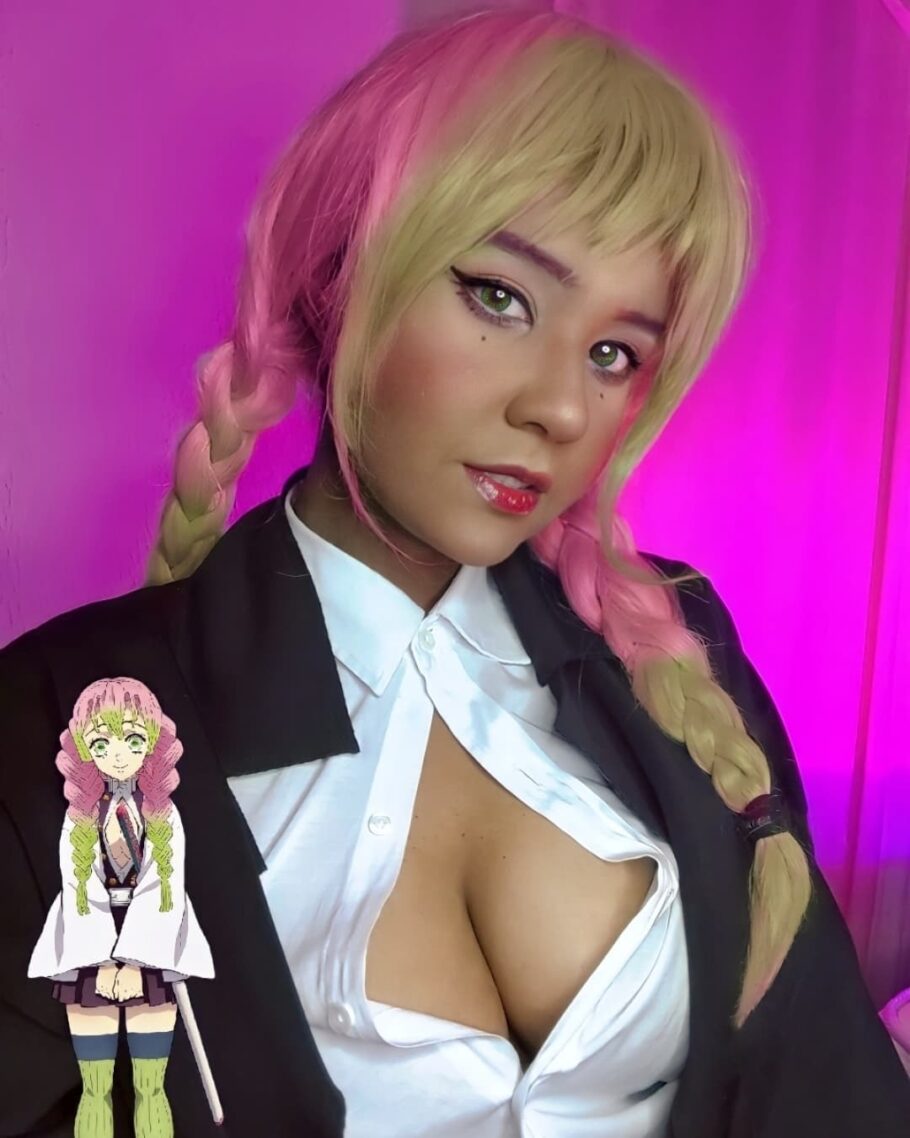 Modelo Chibikaty vai deixar você sem palavras com esse cosplay da Mitsuri  de Demon Slayer - Critical Hits