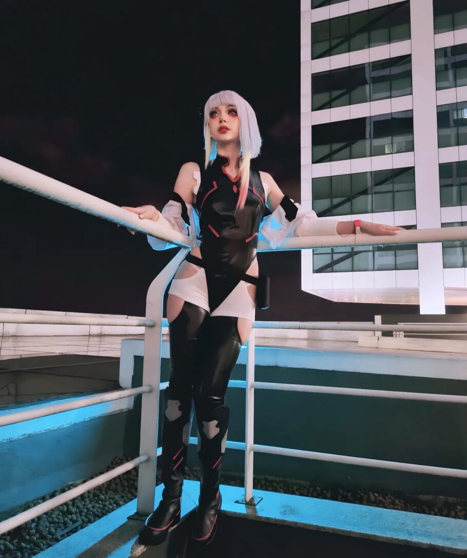 Brasileira alice_dias_c fez um cosplay maravilhoso da Lucy de Cyberpunk