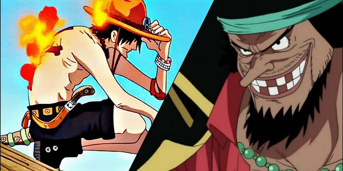 Veja está lindo estátua de One Piece que retrata o momento da luta entre Ace e Barba Branca