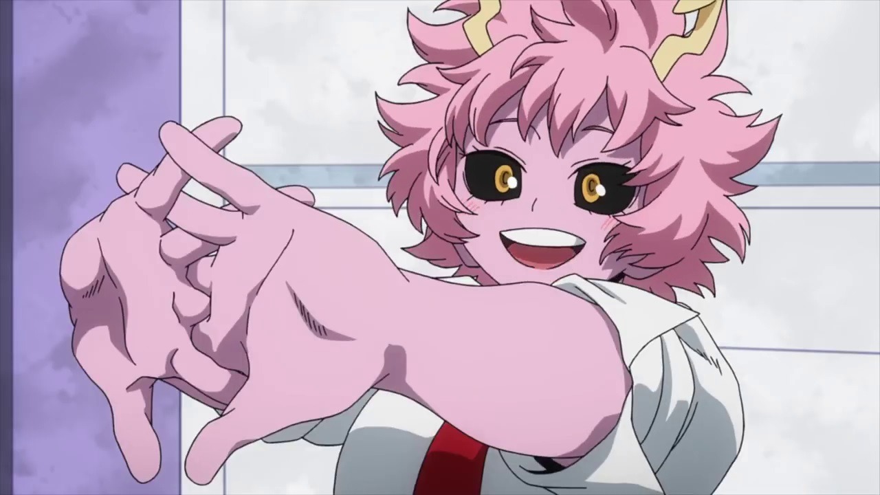 Artista neoartcore recriou a Mina Ashido de My Hero Academia em uma arte realista impressionante