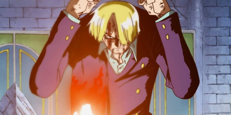 Entenda por que a perna do Sanji pega fogo em One Piece