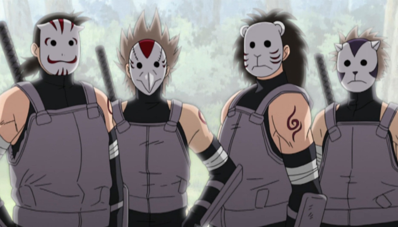 Naruto Shippuden - Por que os ninjas da ANBU parecem ser tão fracos?
