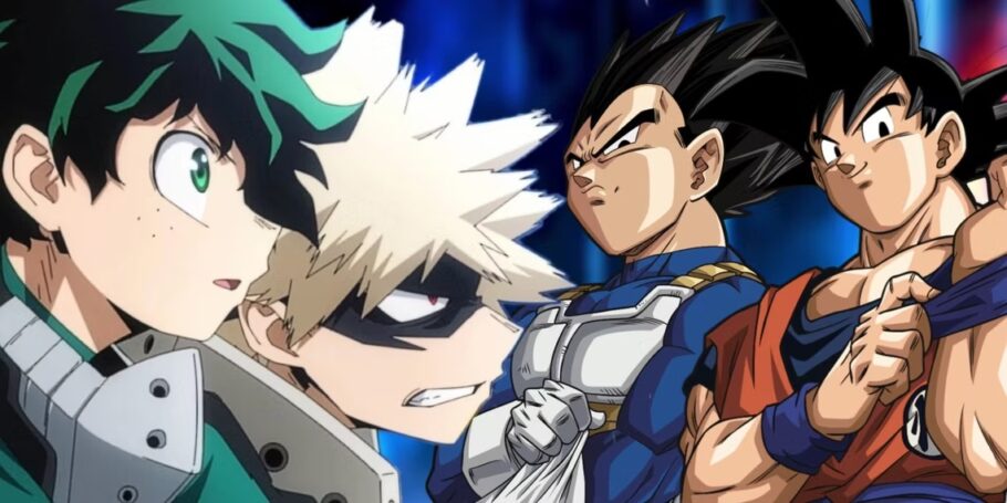 Deku e Bakugo conseguiram realizar a única coisa que Goku e Vegeta ...