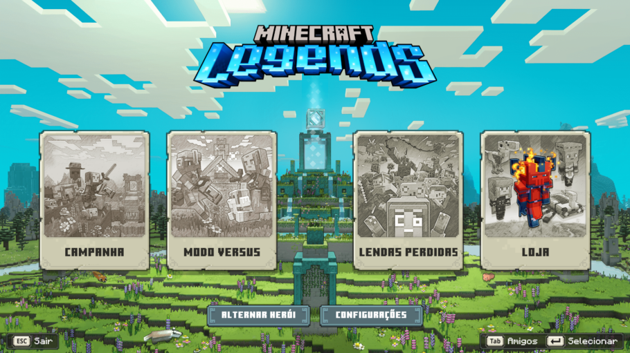 Minecraft Legends vale a pena? Análise - Review