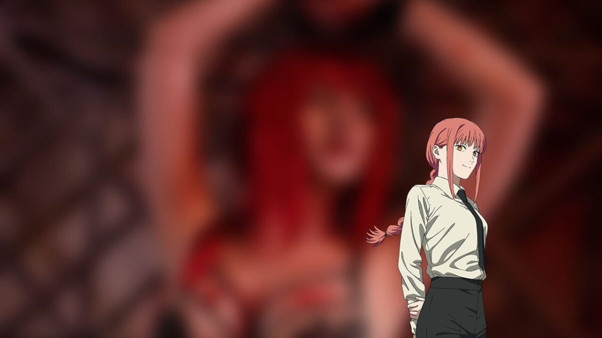 Modelo annaifert fez um ousado cosplay da Makima de Chainsaw Man
