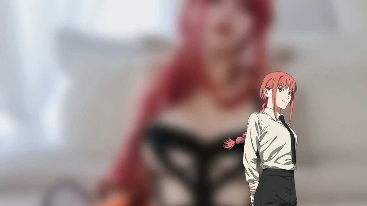 Modelo cluelo fez um ousado cosplay da Makima de Chainsaw Man
