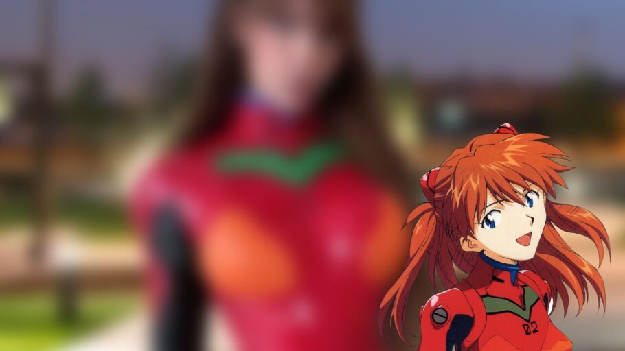 Cosplayer recria a surpreendente personagem Asuka Soryu de Neon Genesis Evangelion em seu cosplay