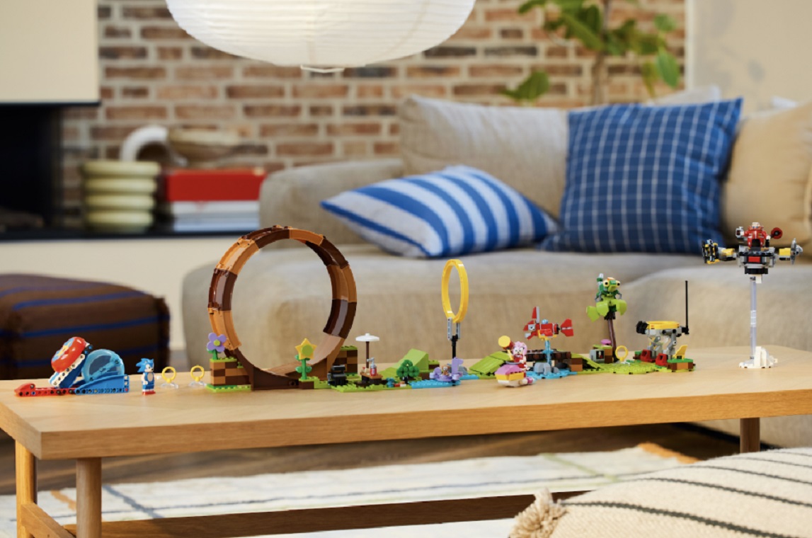 LEGO e SEGA anunciam nova linha produtos inspirada em Sonic