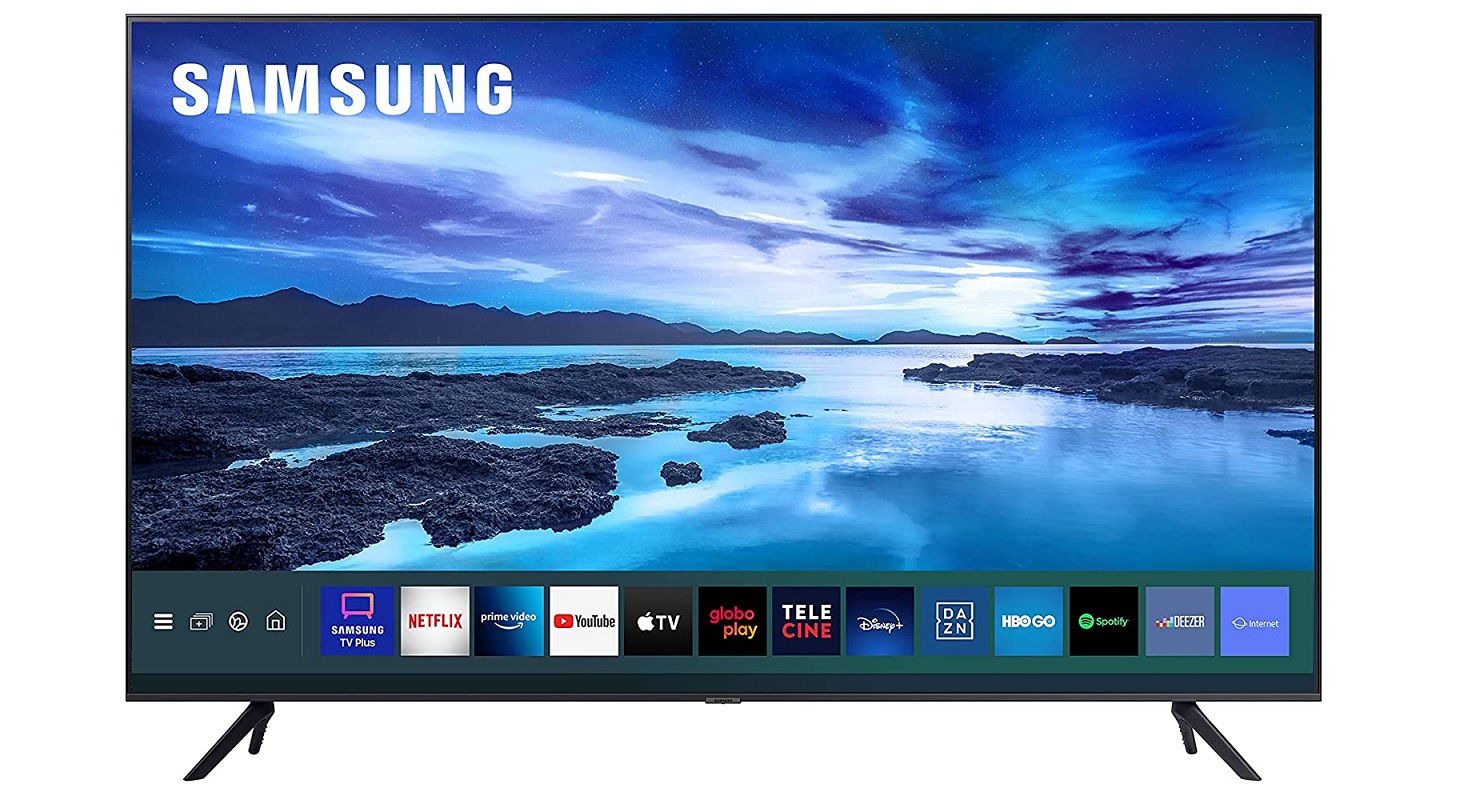 Smart TV LED 55' da Samsung por R$ 2.590,00 na Amazon