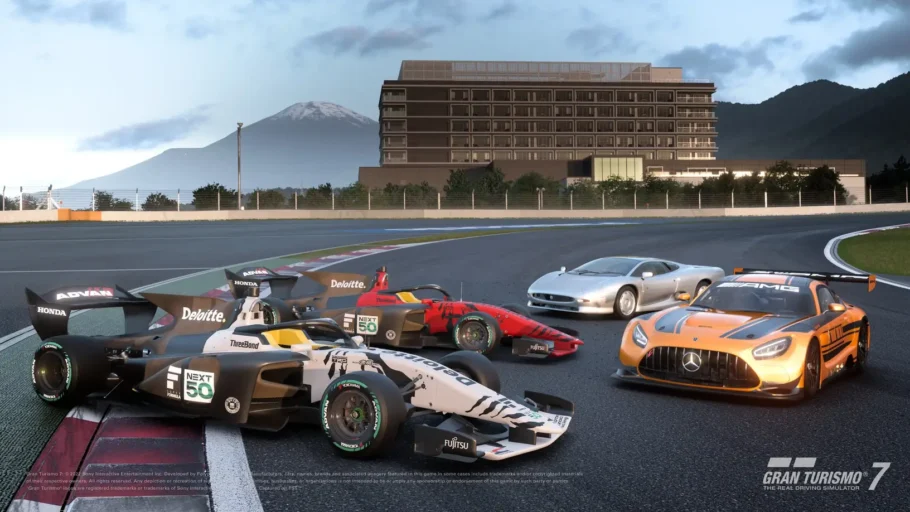 Atualização 1.32 de Gran Turismo 7 trás quatro novos carros