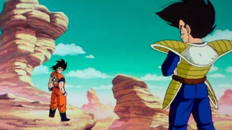 A primeira luta de Goku e Vegeta em Dragon Ball Z é mais importante do que os fãs imaginam