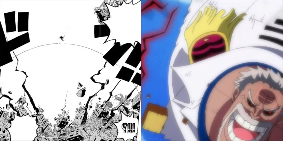 Esta é a verdadeira força do Haki do Garp em One Piece