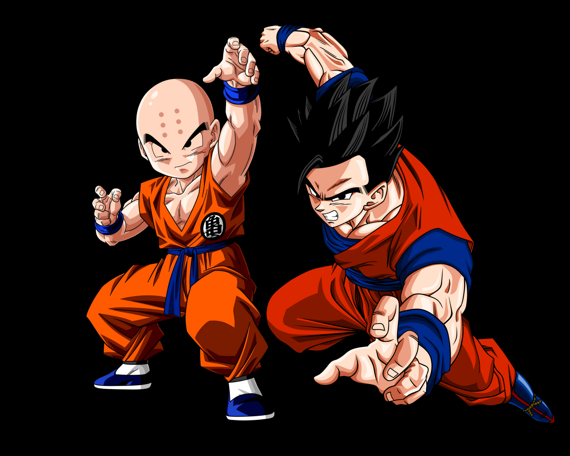 Super batalha de Kuririn com Gohan prova que a coragem e estratégia dos humanos podem deter os Saiyajins