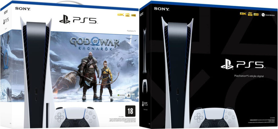 PS5 God of War com 200 reais de desconto na Amazon e PS5 Digital em Estoque!