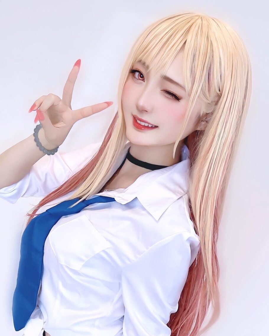 Chocolatcos0 arrasa como Kitagawa Marin de My Dress-Up Darling em incrível cosplay!