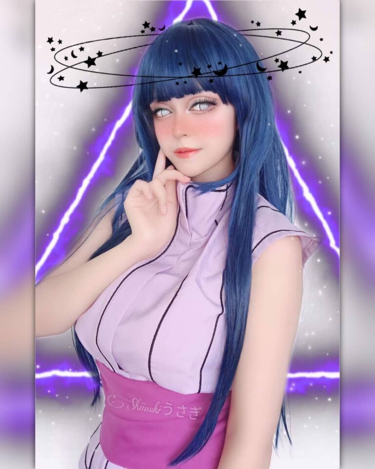 Modelo Talentosa Arrasa Com Cosplay De Hinata Hyuuga Conquistando Corações Com Sua