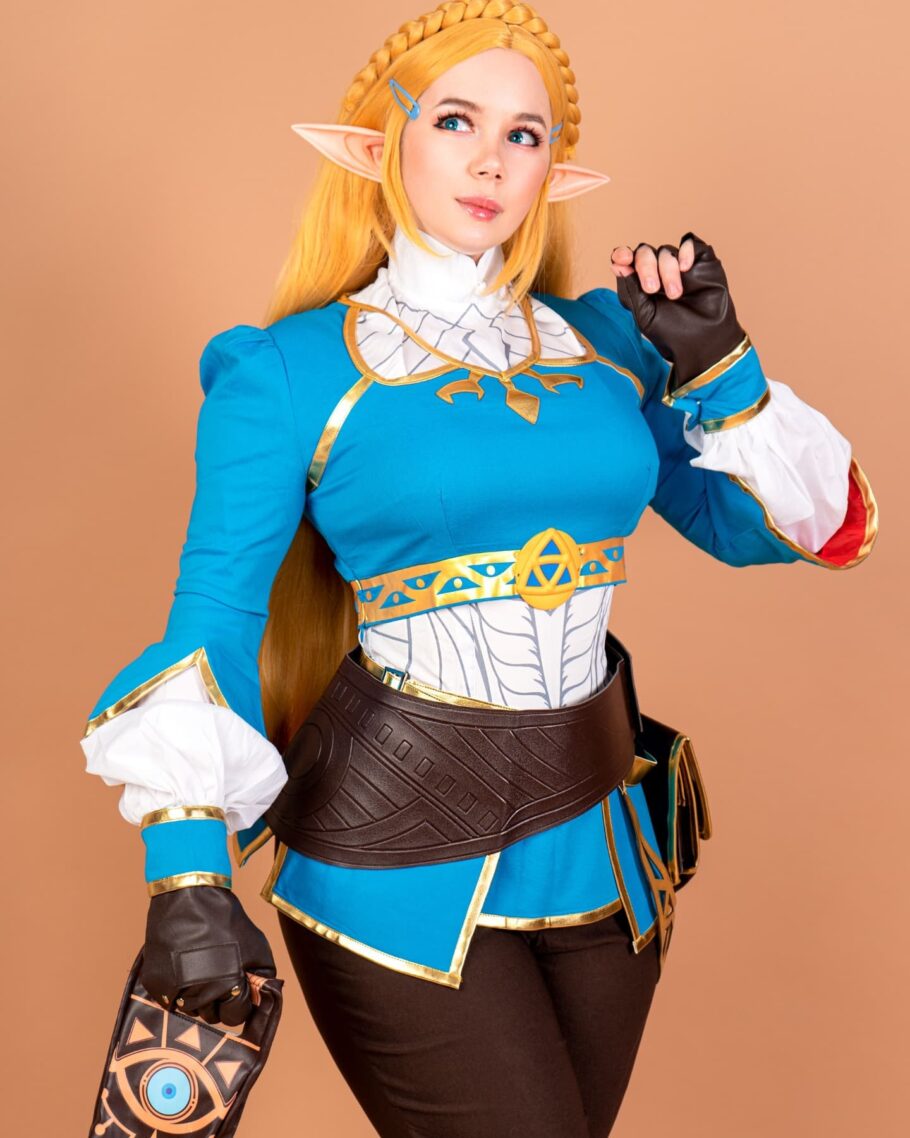 Fã de Legend of Zelda realiza um cosplay completamente perfeito da Princesa Zelda